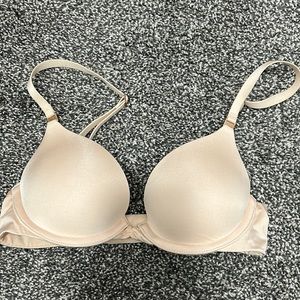 Light pink aerie push up bra